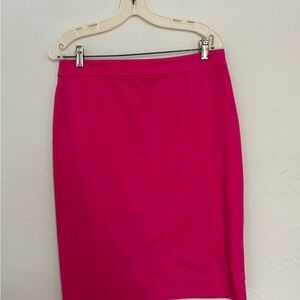 J. Crew Vibrant Pink Pencil Skirt